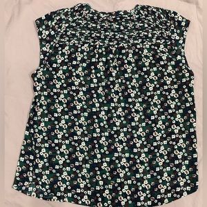 Daniel Rainn. V-neck. Sleeveless. Floral Blouse. Women’s XL.